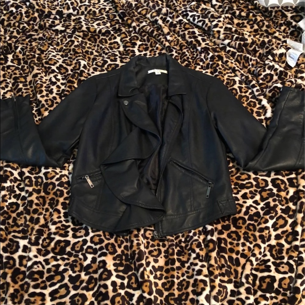 Small leather jacket